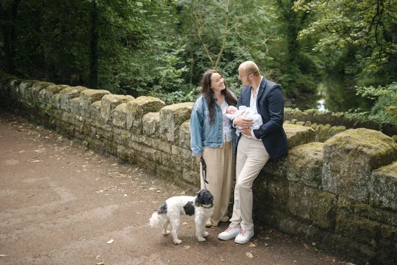 Natural newborn photography newcaslte Jesmond dene