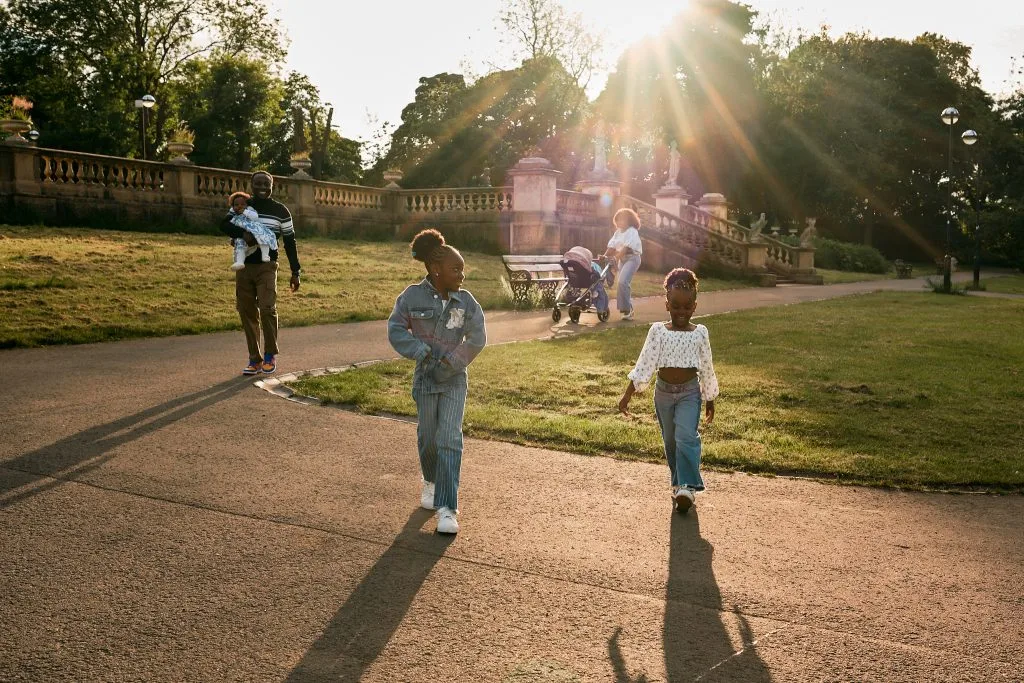 Family Photo Session at Leazes Park, Newcastle upon Tyne, North East