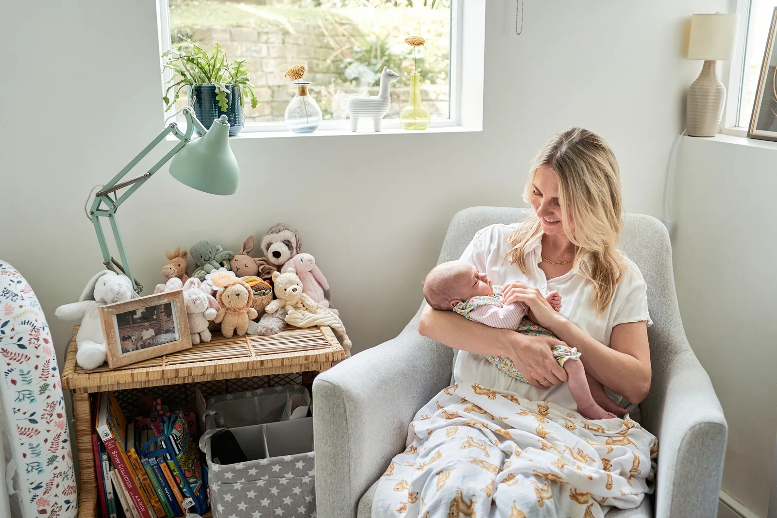 Natural newborn photography session at home in Newcastle upon Tyne
