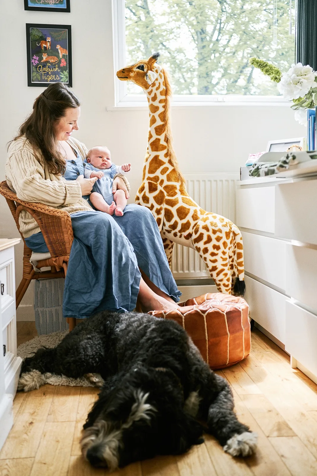 Natural newborn photography session at home in Newcastle upon Tyne