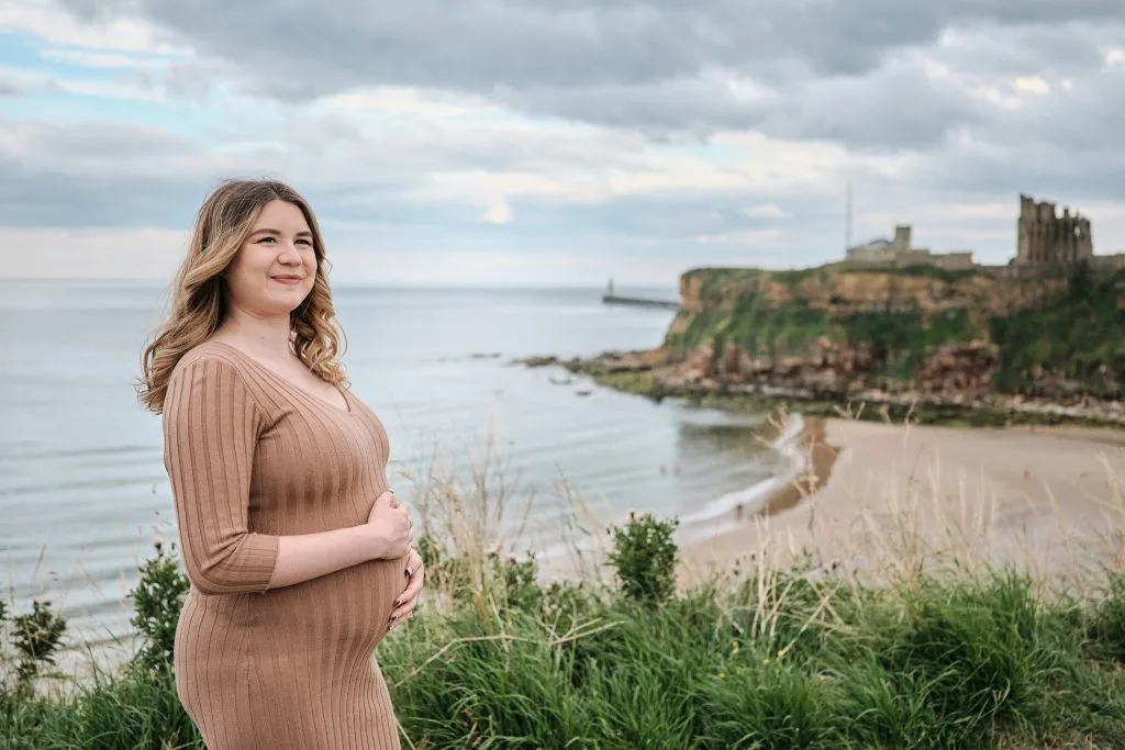 Maternity Photoshoot in Tynemouth
