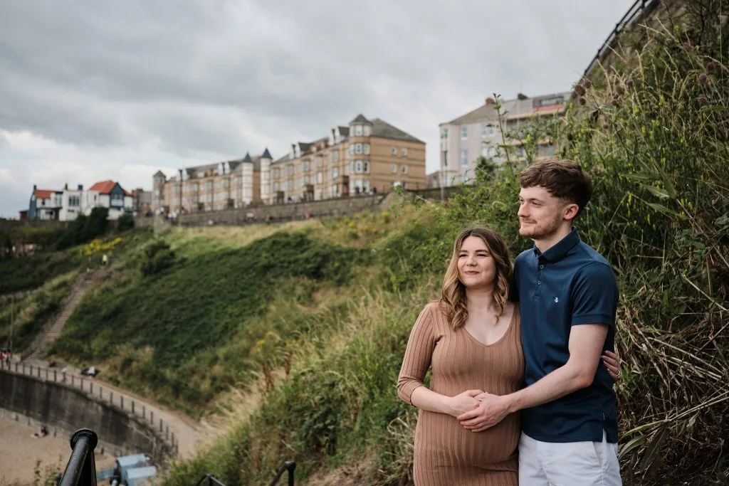 Maternity Photoshoot in Tynemouth