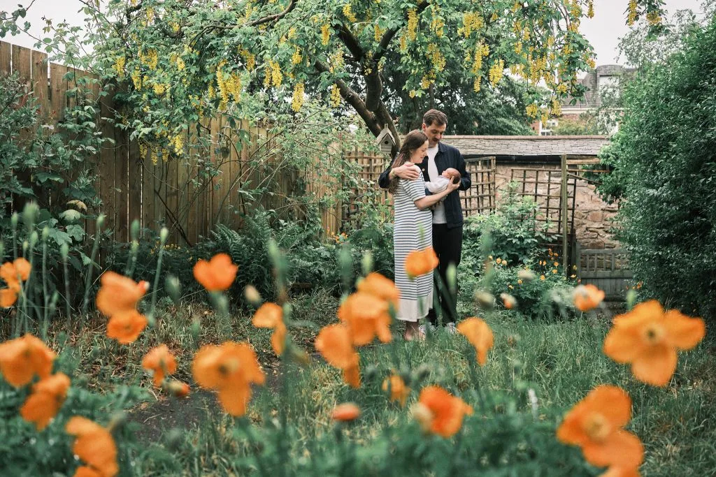 Relaxed, in-home baby photoshoot. Newborn Photographer North East