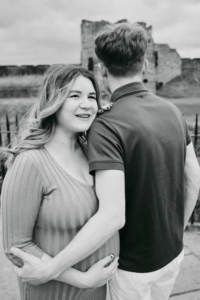 Romantic Maternity Photoshoot in Tynemouth | North East England