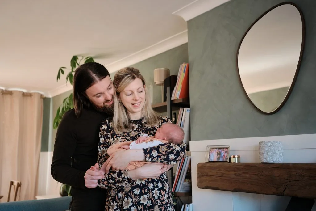 Natural In-Home Newborn Photographer in Newcastle