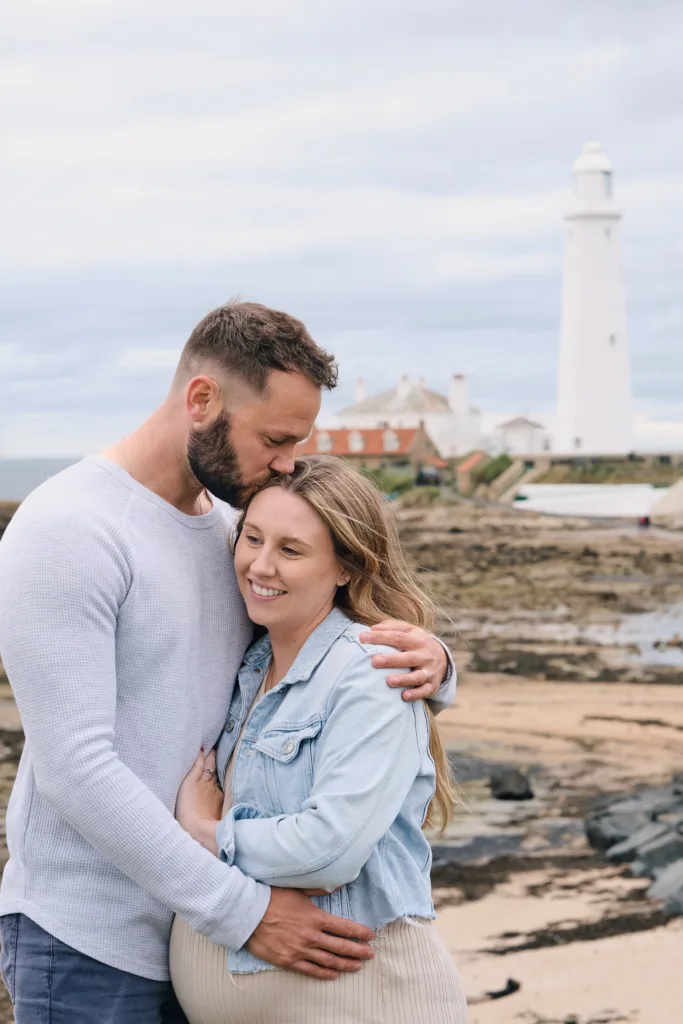 Maternity Photography St Mary’s Lighthouse, Whitley Bay