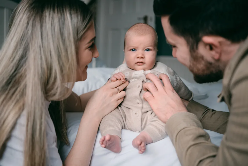 Jesmond at home newborn photographer