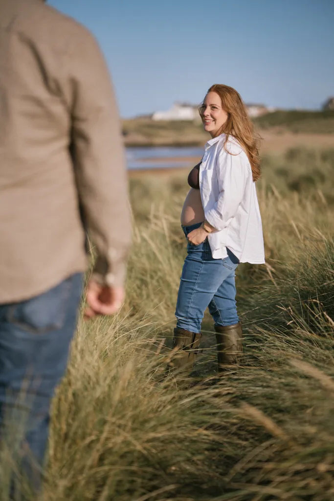 Dreamy Beach Maternity Photos | North East